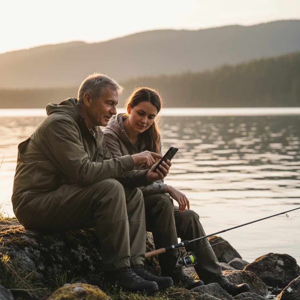 Praxisnahe Übungen aus dem Angelschein-Kurs
